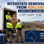 Interstate removalists from Adelaide helping with a long-distance move
